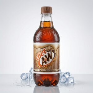 A&W Root Beer Diet Zero Sugar 20oz Bottle