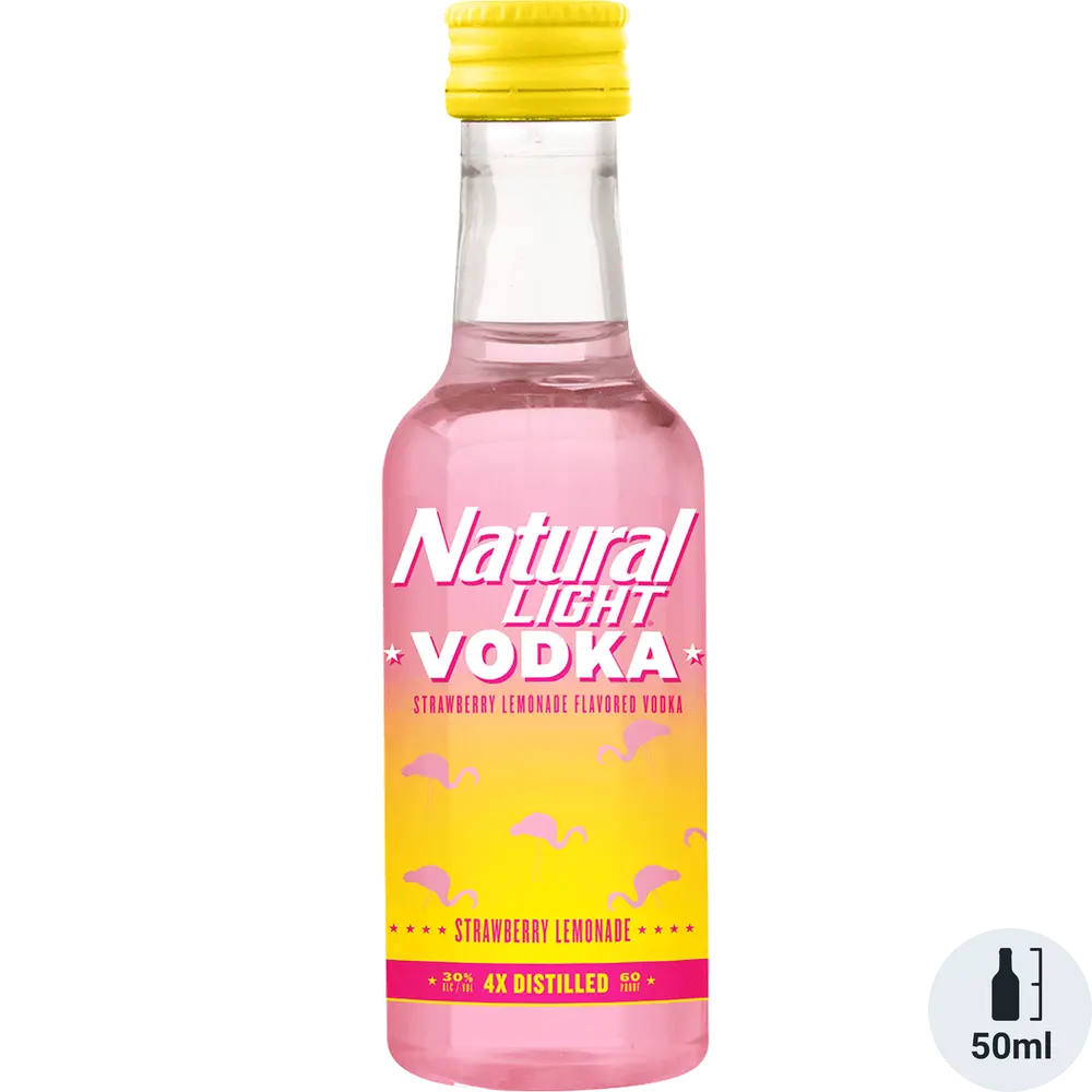 Natural Light Strawberry Lemonade Vodka
