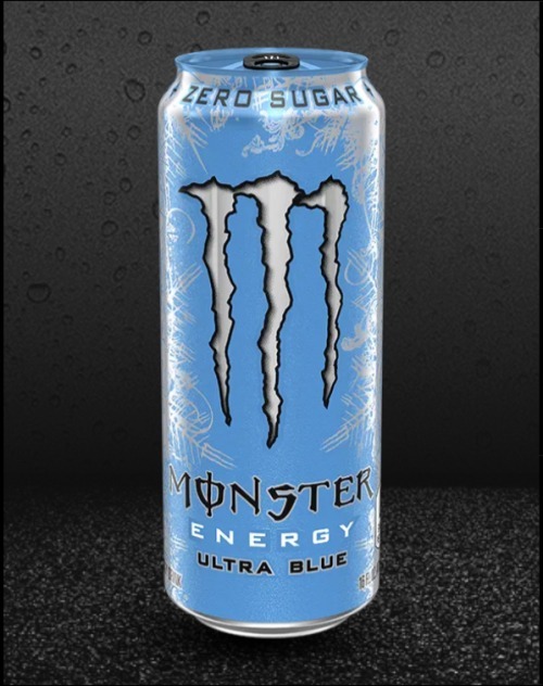 Monster Energy Ultra Blue Sugar Free Energy Drink 16 Fl Oz Monster Energy Ultra Blue Sugar Free Energy Drink 16 Fl Oz