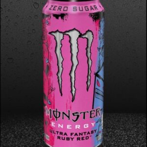 Monster Energy Ultra Fantasy Ruby Red Sugar Free Energy Drink 16 Fl Oz