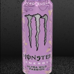 Monster Energy Ultra Wild Passion Sugar Free Energy Drink 16 Fl Oz