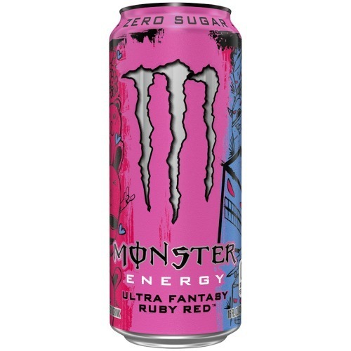 Monster Ultra Fantasy Ruby Red Zero Sugar Energy Drink 16 Fl Oz