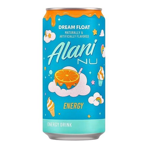 Alani Nu Energy Mini Drink 8.4 Fl Oz Dream Float