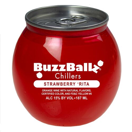 BuzzBallz Strawberry 'Rita Chillers 187 Ml