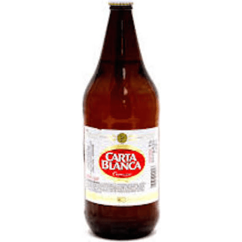 Carta Blanca Beer 32 Fl Oz Bottle