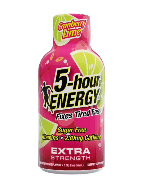 Cranberry Lime Flavor Extra Strength 5-Hour Energy Shots Cranberry Lime Flavor Extra Strength 5-Hour Energy Shots