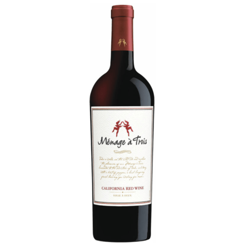 Menage a Trois Red Blend Wine - 750 Ml
