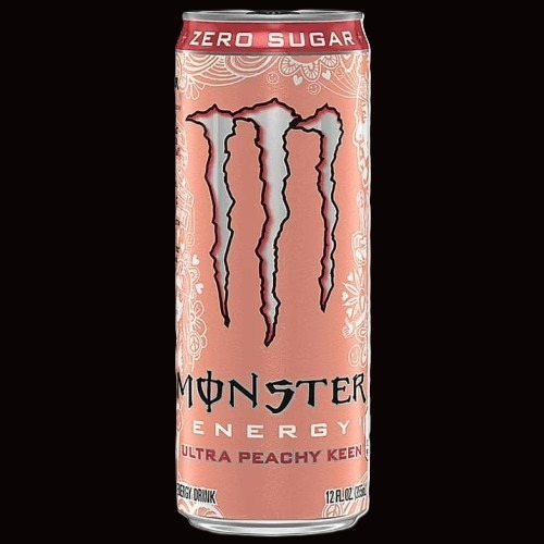 Monster Energy Ultra Peachy Keen Sugar Free Energy Drink 12 Fl Oz