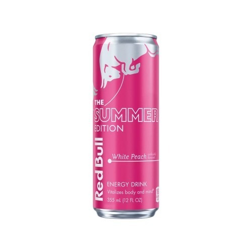 Red Bull Summer Edition Energy Drink White Peach12 Fl Oz Can