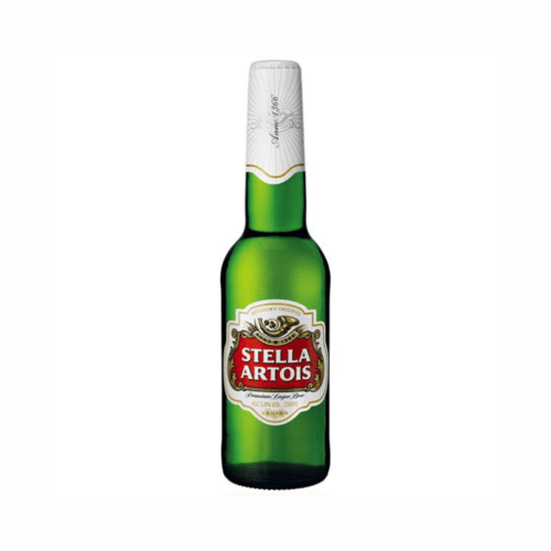Stella Artois Premium Lager Beer Bottle