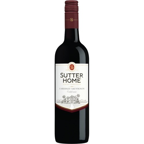 Sutter Home Cabernet Sauvignon California Red Wine 750 Ml Glass Bottle 13.9% ABV