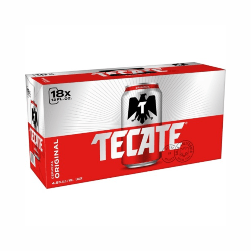 Tecate Original Mexican Lager Beer - 18pk/12 Fl Oz Cans