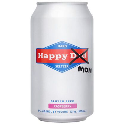 Powered by Lightspeed Happy Mom Raspberry Hard Seltzer 12pk Cans Single