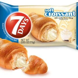 7days days soft croissant vanilla filling