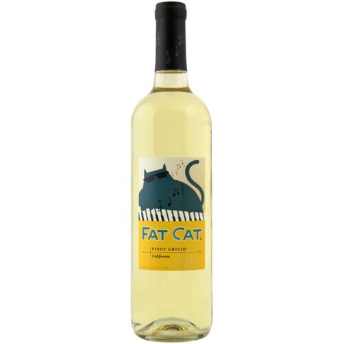 Fat Cat 12 Bottle Case California Pinot Grigio 2023
