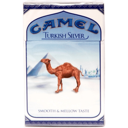 Camel turkish silver cigarettes extra smooth mellow