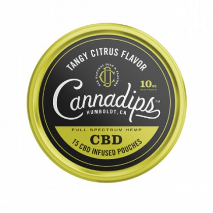 Cannadips cbd tangy citrus 10mg 1s