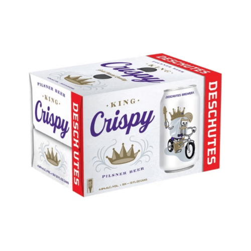 Deschutes king crispy pilsner 6pk cans
