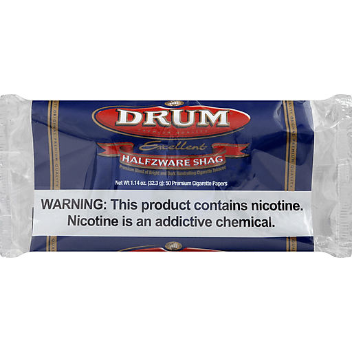 Drum tobacco halfzware shag pouch