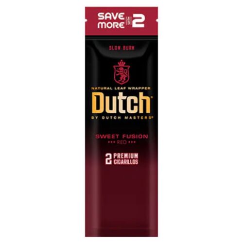 Dutch master cigarillo 2 pk sweet fusion red