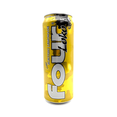 Four loko electric lemonade 24oz can
