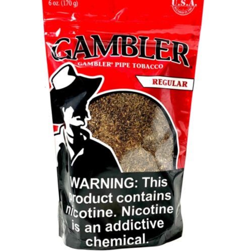 Gambler regular pipe tobacco medium bag