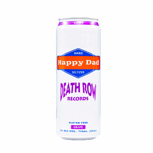 Happy dad death row records grape hard seltzer 24oz can