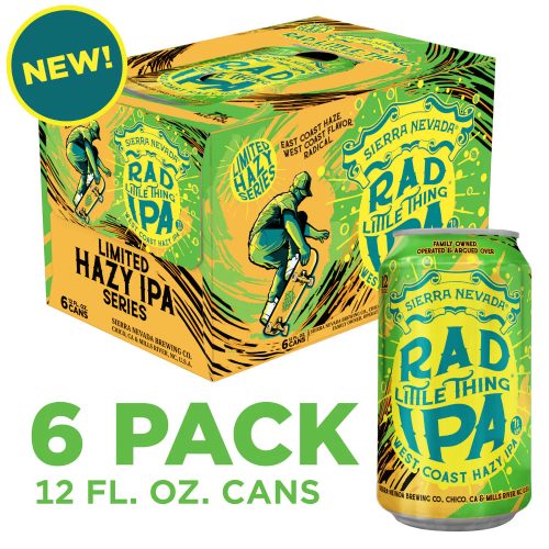 Hazy ipa rotator sierra nevada peachy little thing craft beer 6 pack 12oz cans