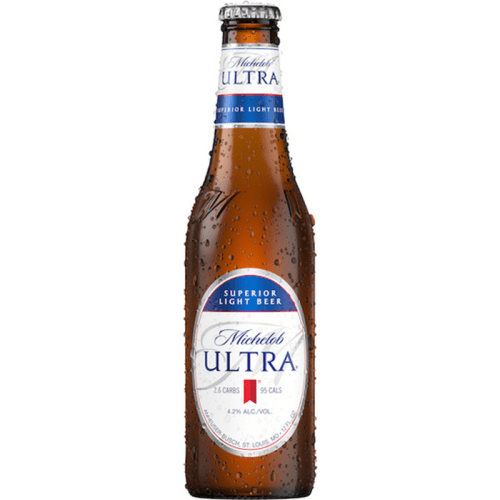 Michelob ultra light beer