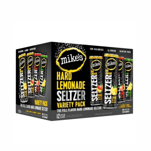 Mikes hard seltzer lemonade variety 12 pack 12oz cans