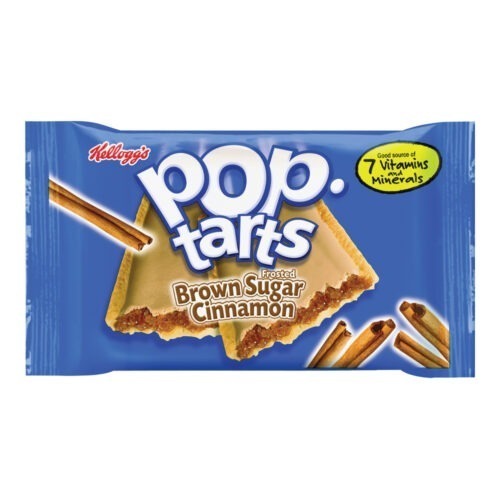 Pop tarts toaster pastries brown sugar cinnamon frosted