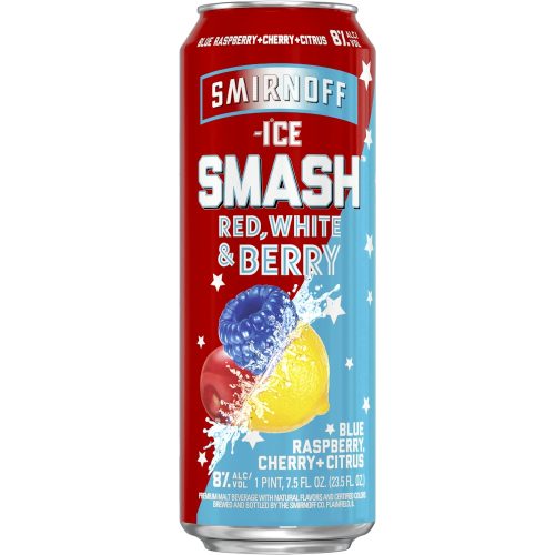 Smirnoff ice smash redwhite berry beer 23 5 fl oz can