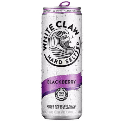 White claw blackberry hard seltzer 19 2 fl oz