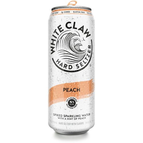 White claw hard seltzer peach 19 2 fl oz can 5 abv