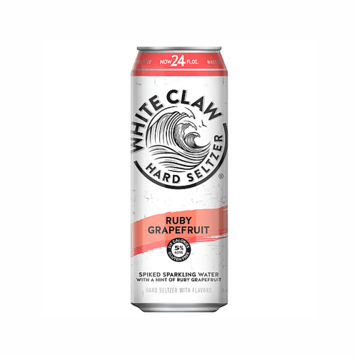 White claw ruby grapefruit hard seltzer 19 2 fl oz can