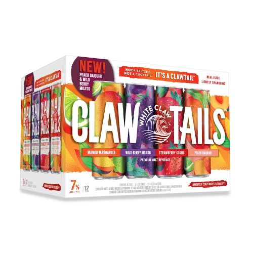 White claw tails variety pack 12 pk cans