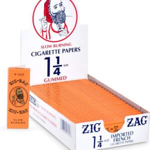 Zig zag slow burning n 225 cigarette papers 32 leaves