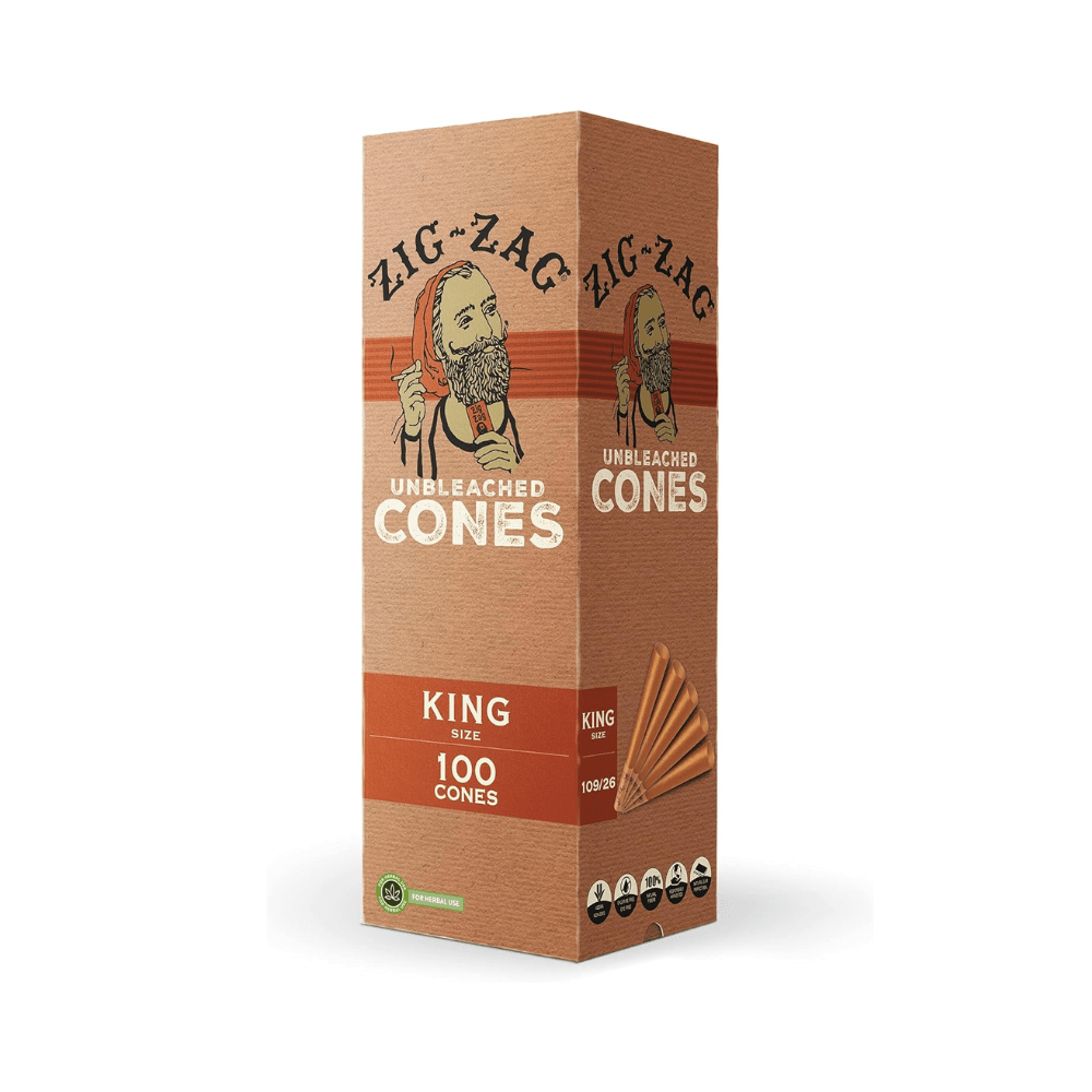 Zig Zag Ultra Thin King Size Cones 3pk