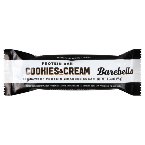 Barebells Protein Bar, Cookies & Cream - 1.9 Ounce