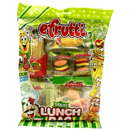 Efrutti Sour Lunch Bag Gummy Candy