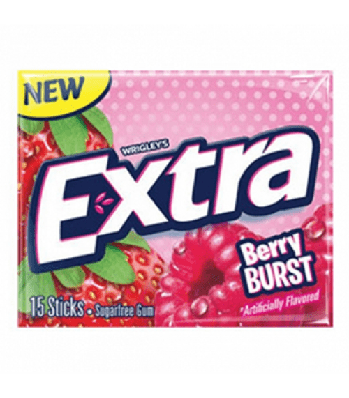 Extra Berry Burst Sugarfree Gum, Single Pack Extra Berry Burst Sugarfree Gum, Single Pack
