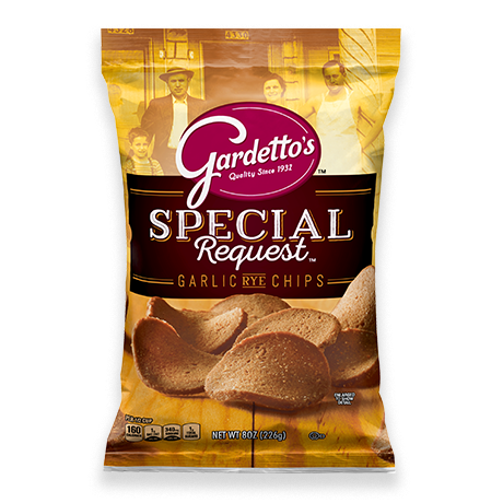 Garlic Rye Chips