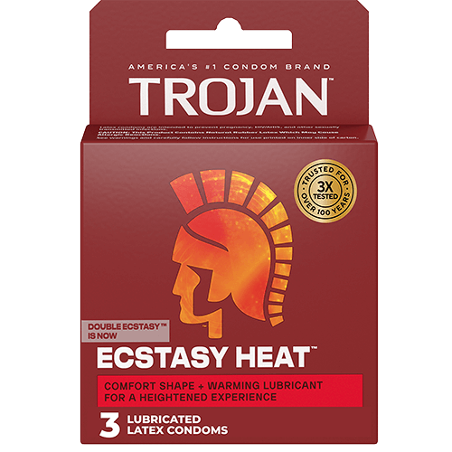 TROJAN ECSTASY HEAT CONDOMS
