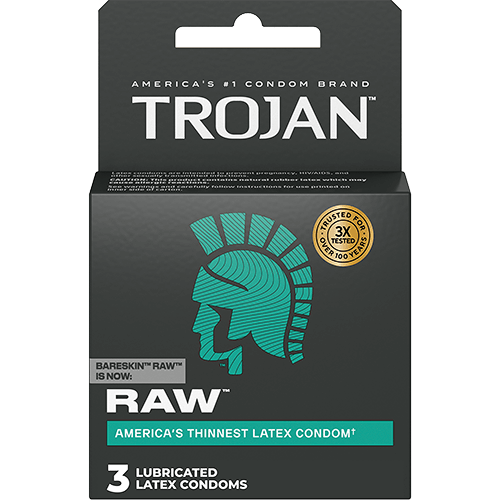 TROJAN RAW CONDOMS