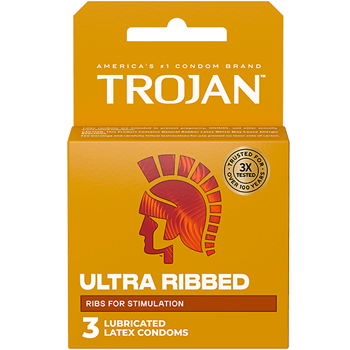 TROJAN ULTRA RIBBED CONDOMS