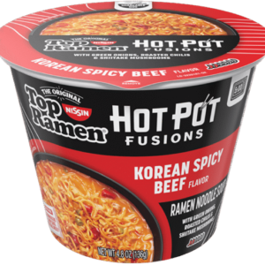 Nissin Top Ramen HotPot Fusions Korean Spicy Beef