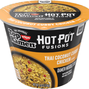 Nissin Top Ramen HotPot Fusions Thai Coconut Curry Chicken