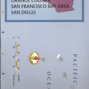California "Easy Fold" Pearl Map