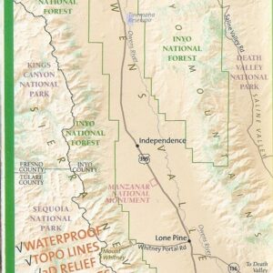 Lone Pine Region Map
