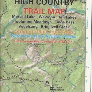 Yosemite High Country Map